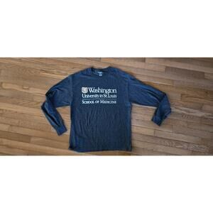 Washington University In St Louis Long Sleeve Graphic T-Shirts Size L